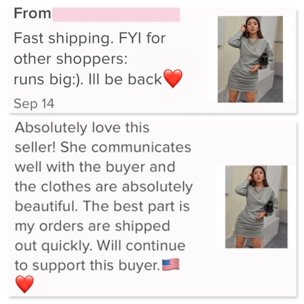 Casual Sweatshirt Mini Dress Drawstring Sides - Picture 6 of 7